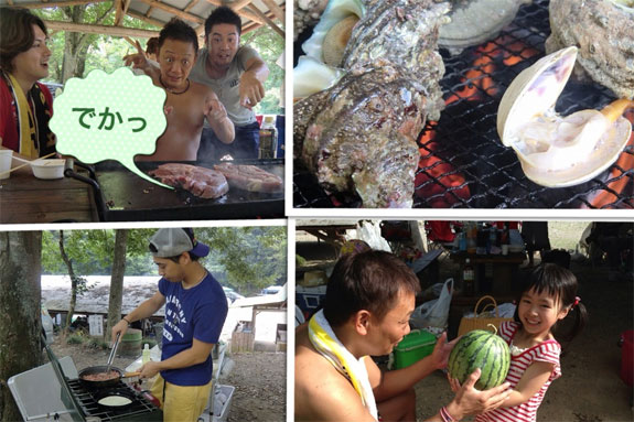 真夏のBBQ大会♪